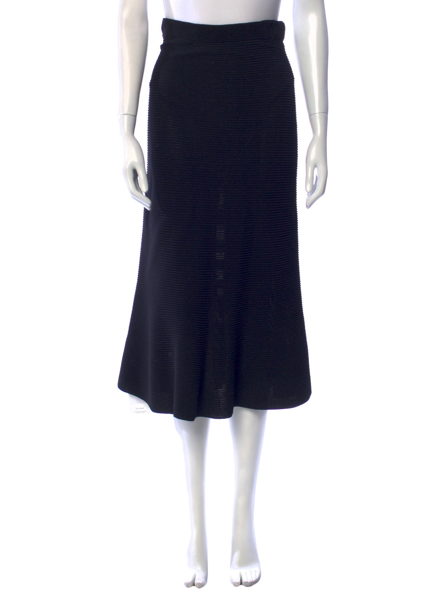 Giorgio Armani Virgin Wool Midi Length Skirt