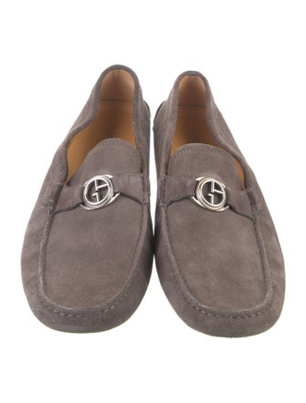 Giorgio Armani Suede Drivers