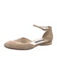 Giorgio Armani Suede D'Orsay Flats