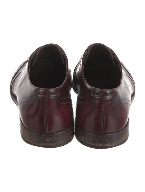 Giorgio Armani Leather Monk Straps