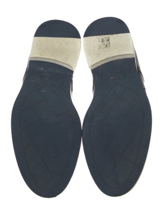 Giorgio Armani Leather Lasercut Accents Brogues