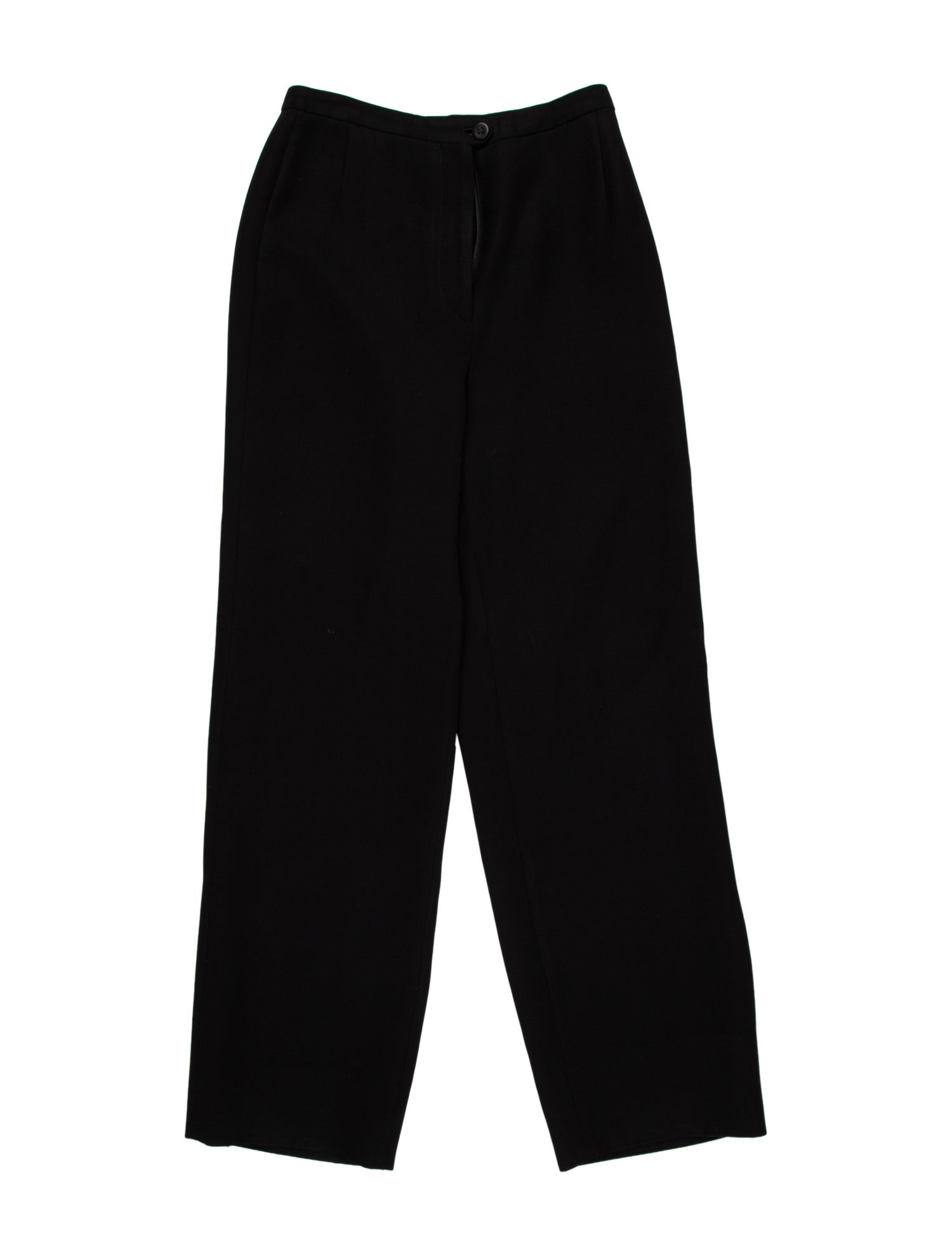Giorgio Armani Wool Straight Leg Pants