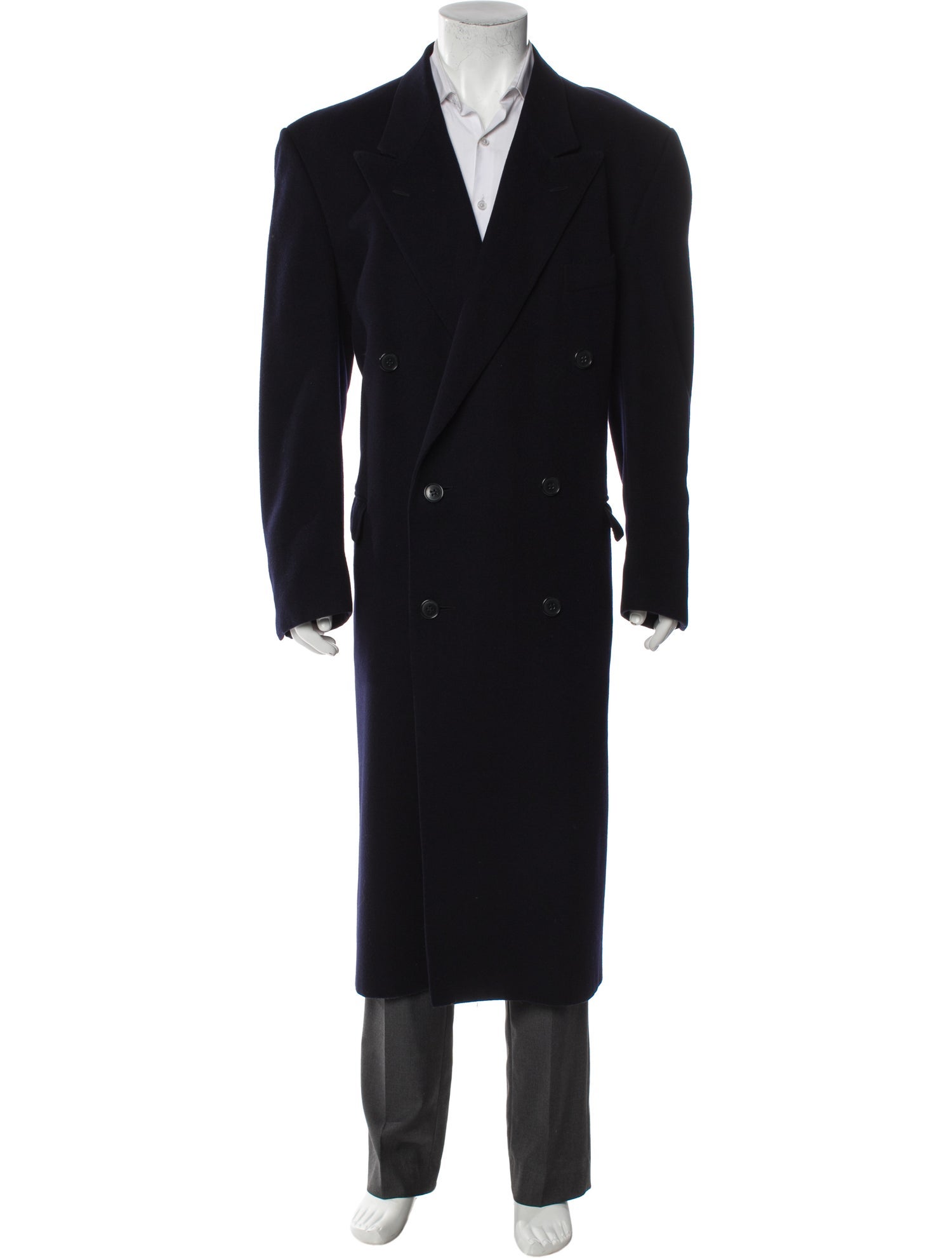 Giorgio Armani Virgin Wool Overcoat