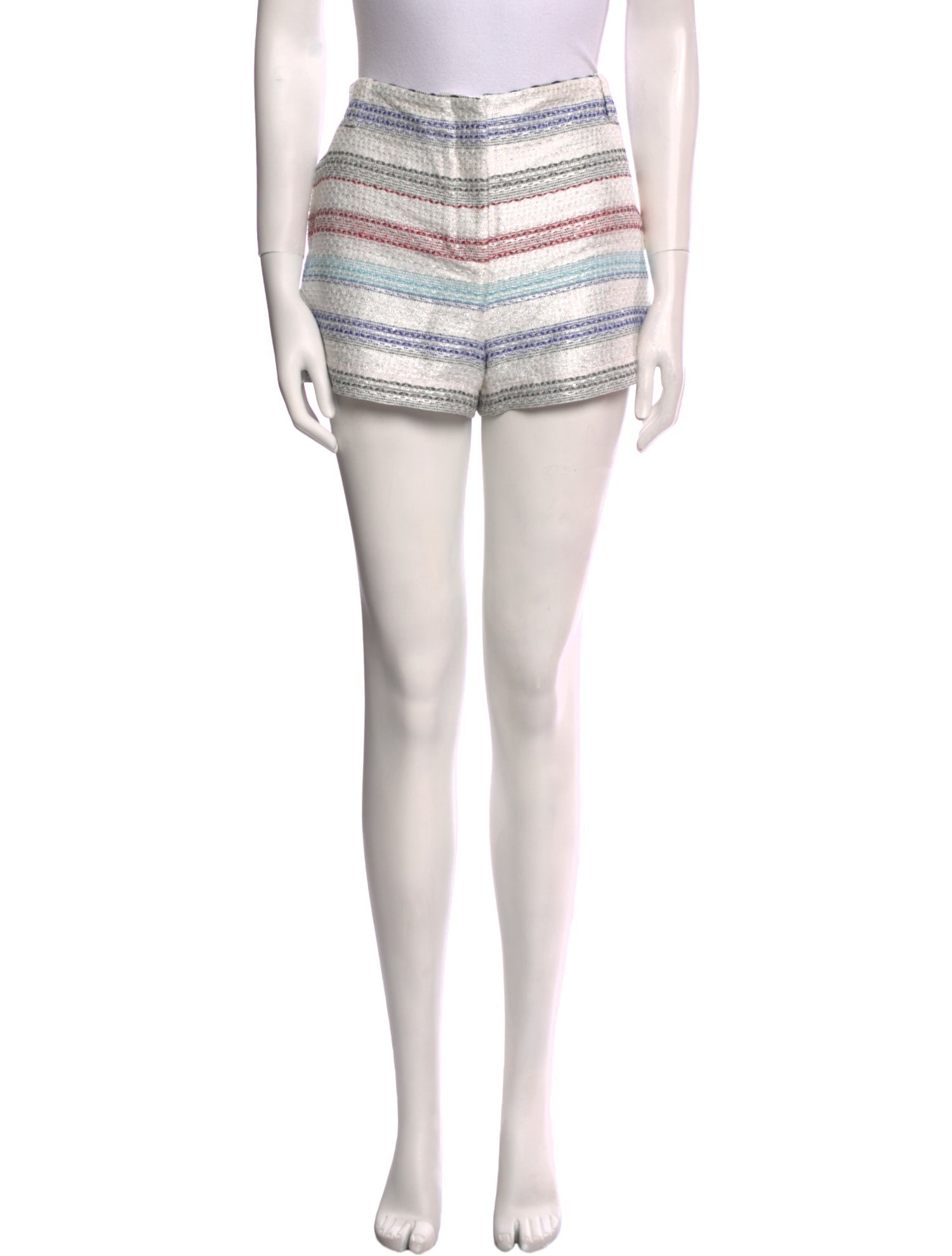 Giorgio Armani Striped Mini Shorts