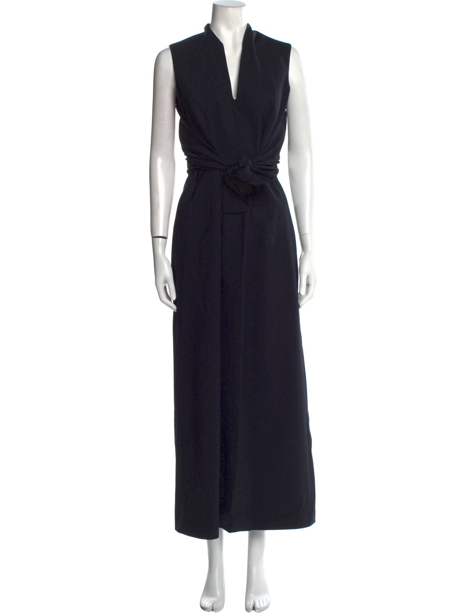 Giorgio Armani Virgin Wool Long Dress
