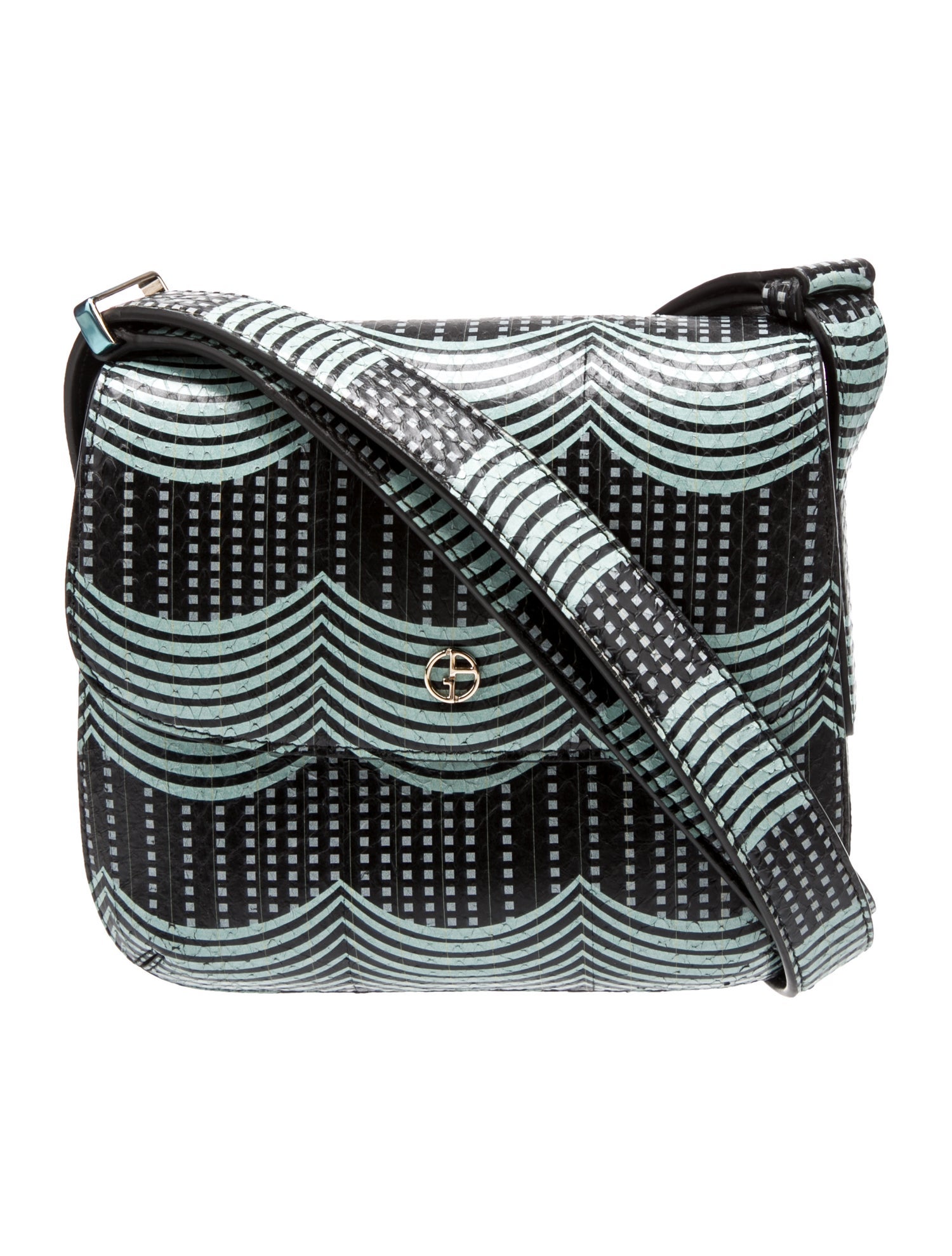 Giorgio Armani Leather Shoulder Bag