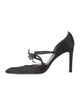 Giorgio Armani Satin D'Orsay Pumps