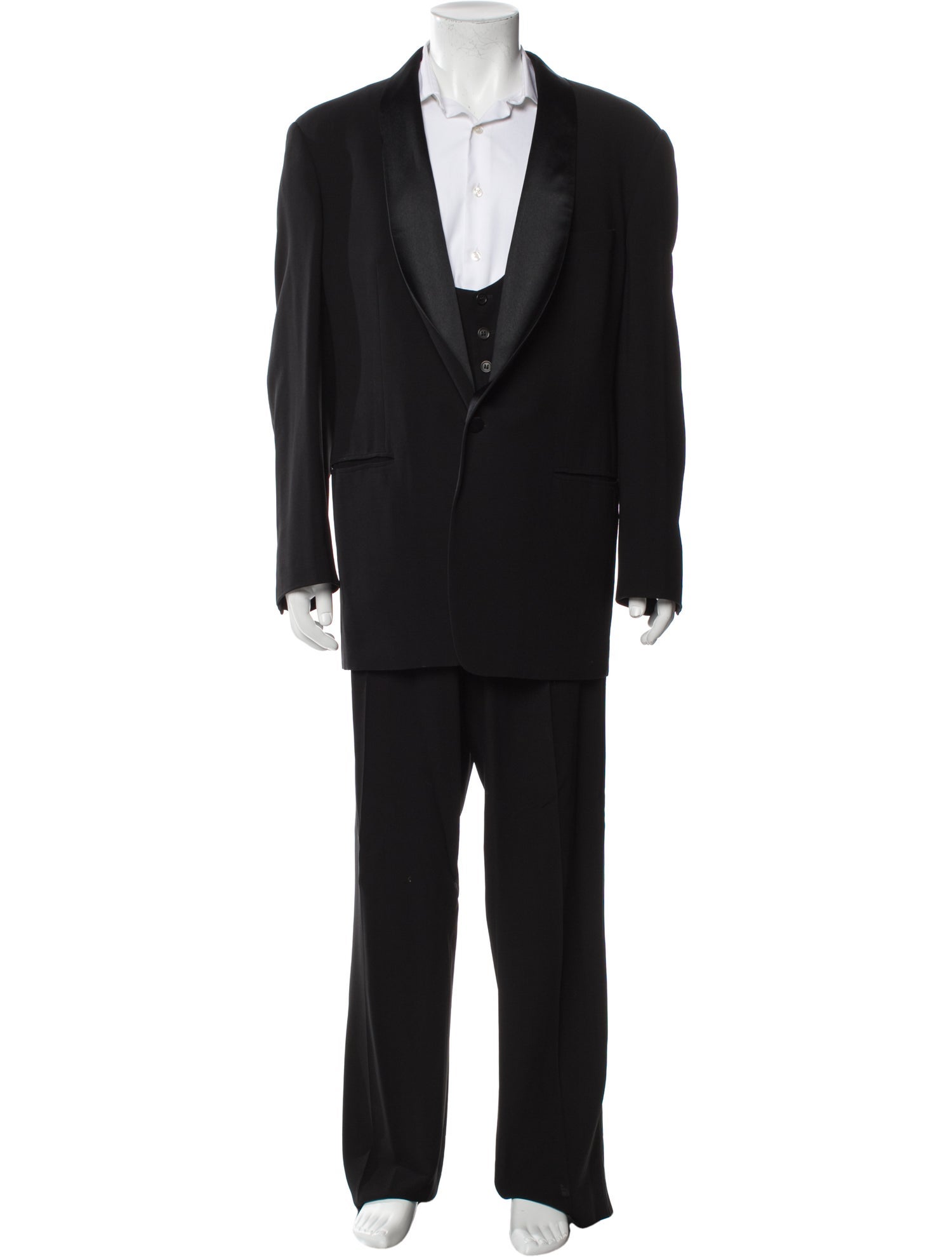 Giorgio Armani Wool Three-Piece Suit