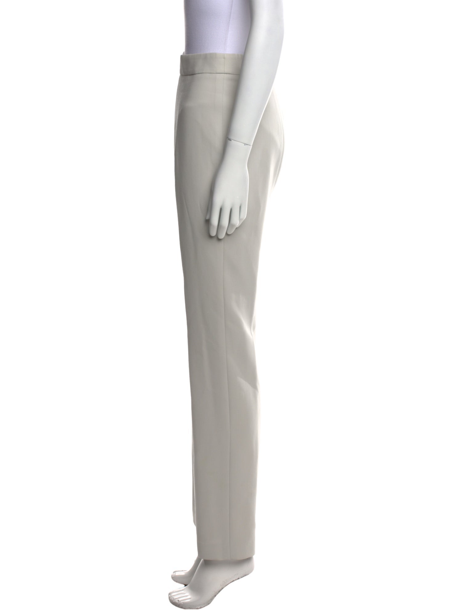 Giorgio Armani Virgin Wool Straight Leg Pants