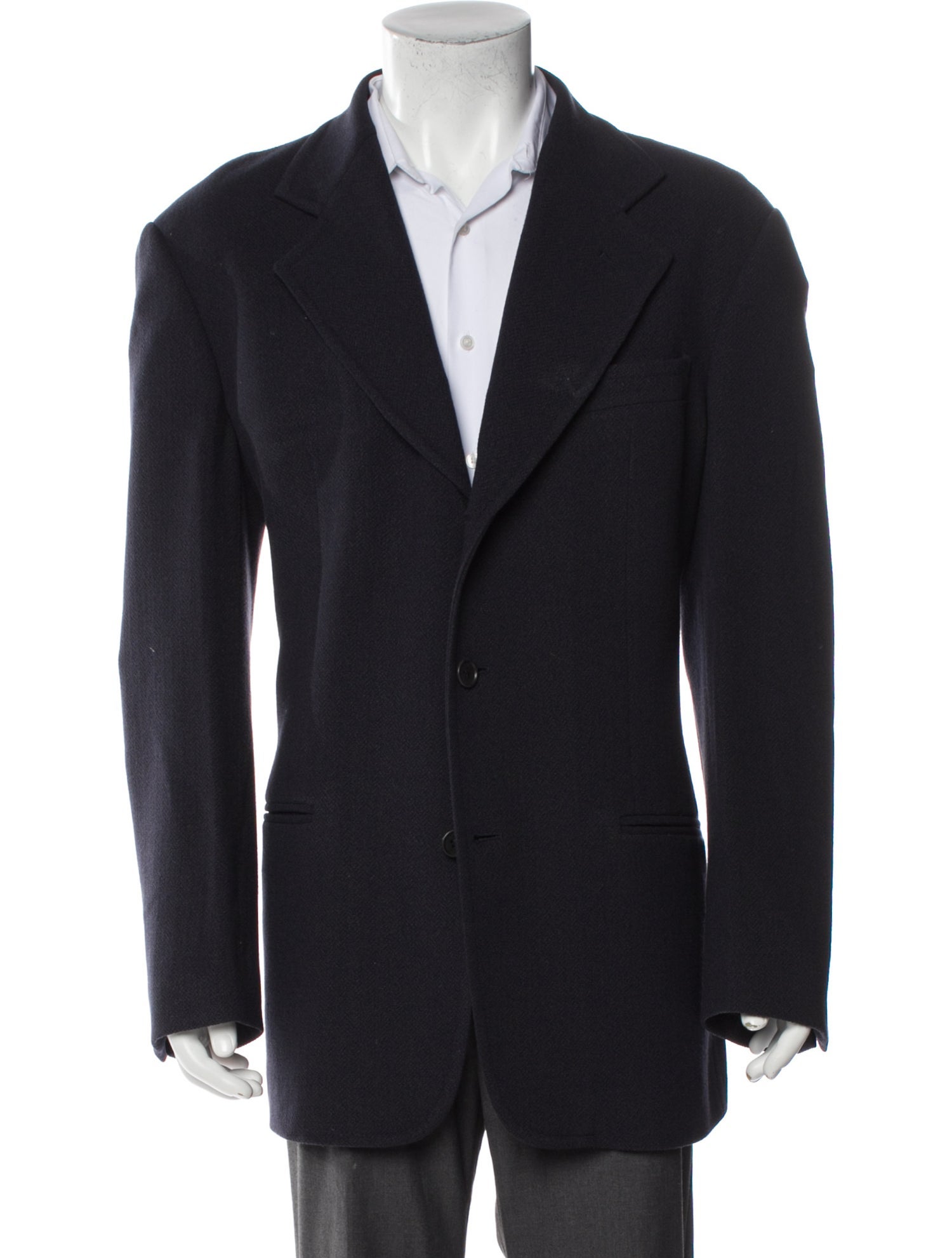 Giorgio Armani Wool Overcoat