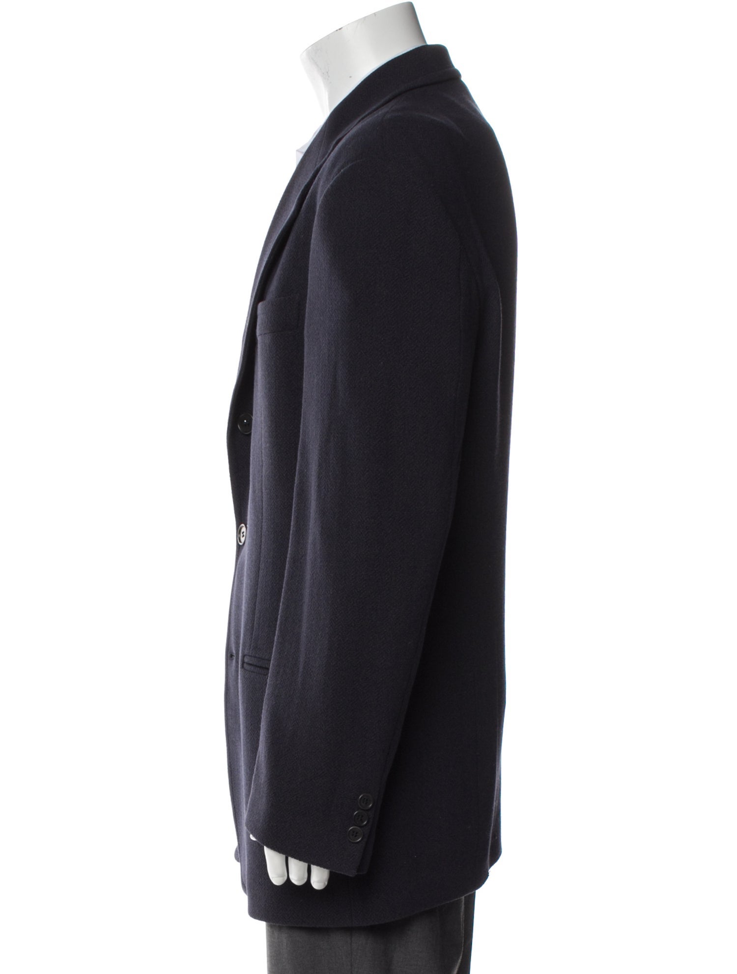 Giorgio Armani Wool Overcoat