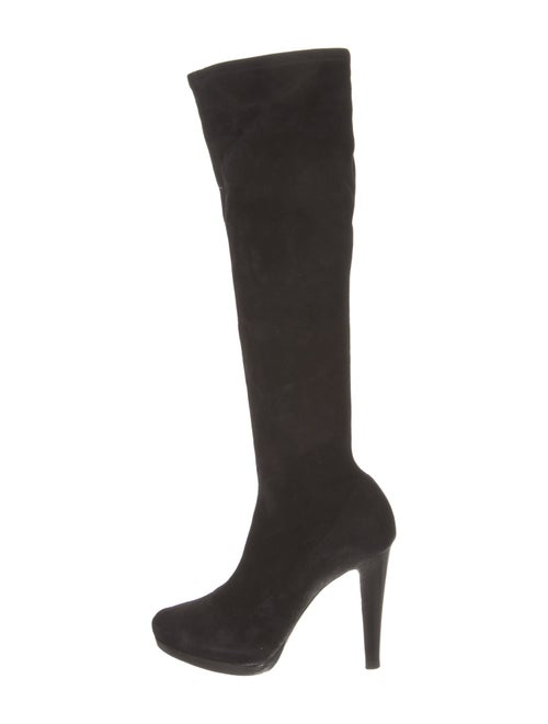 Giorgio Armani Suede Sock Boots