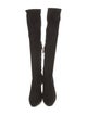 Giorgio Armani Suede Sock Boots
