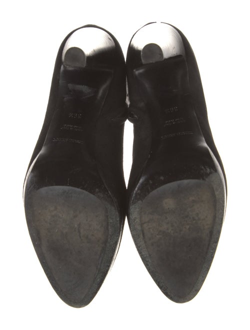 Giorgio Armani Suede Sock Boots