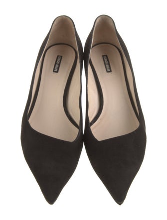Giorgio Armani Suede Flats