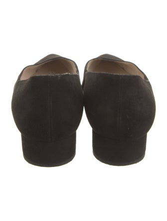 Giorgio Armani Suede Flats