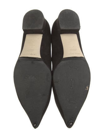 Giorgio Armani Suede Flats