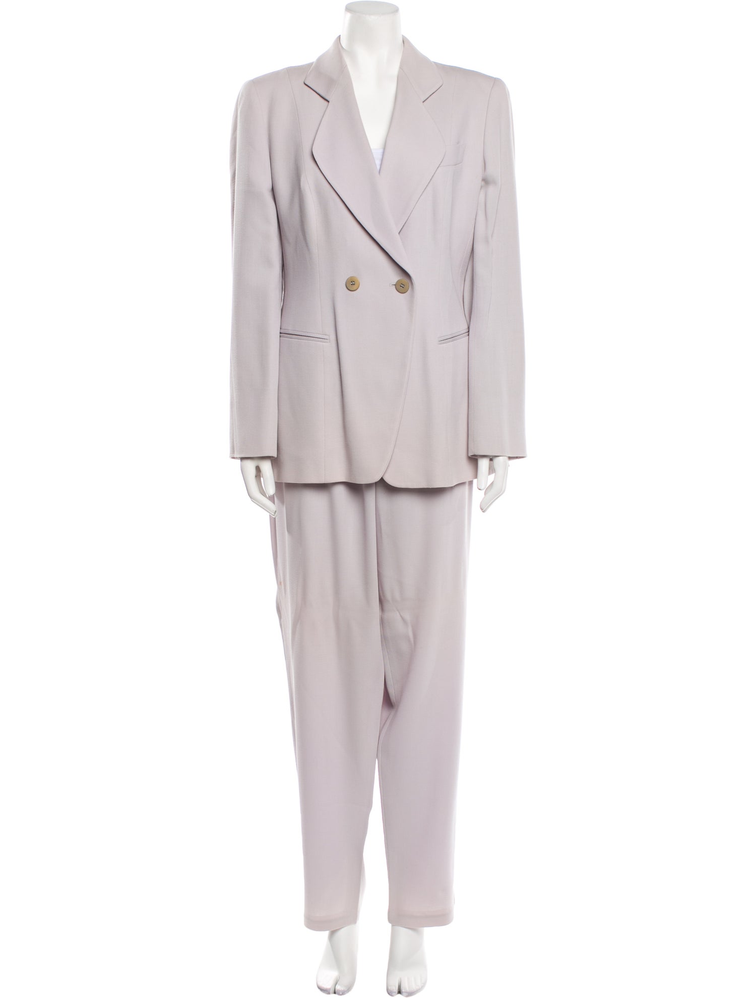 Giorgio Armani Virgin Wool Pantsuit
