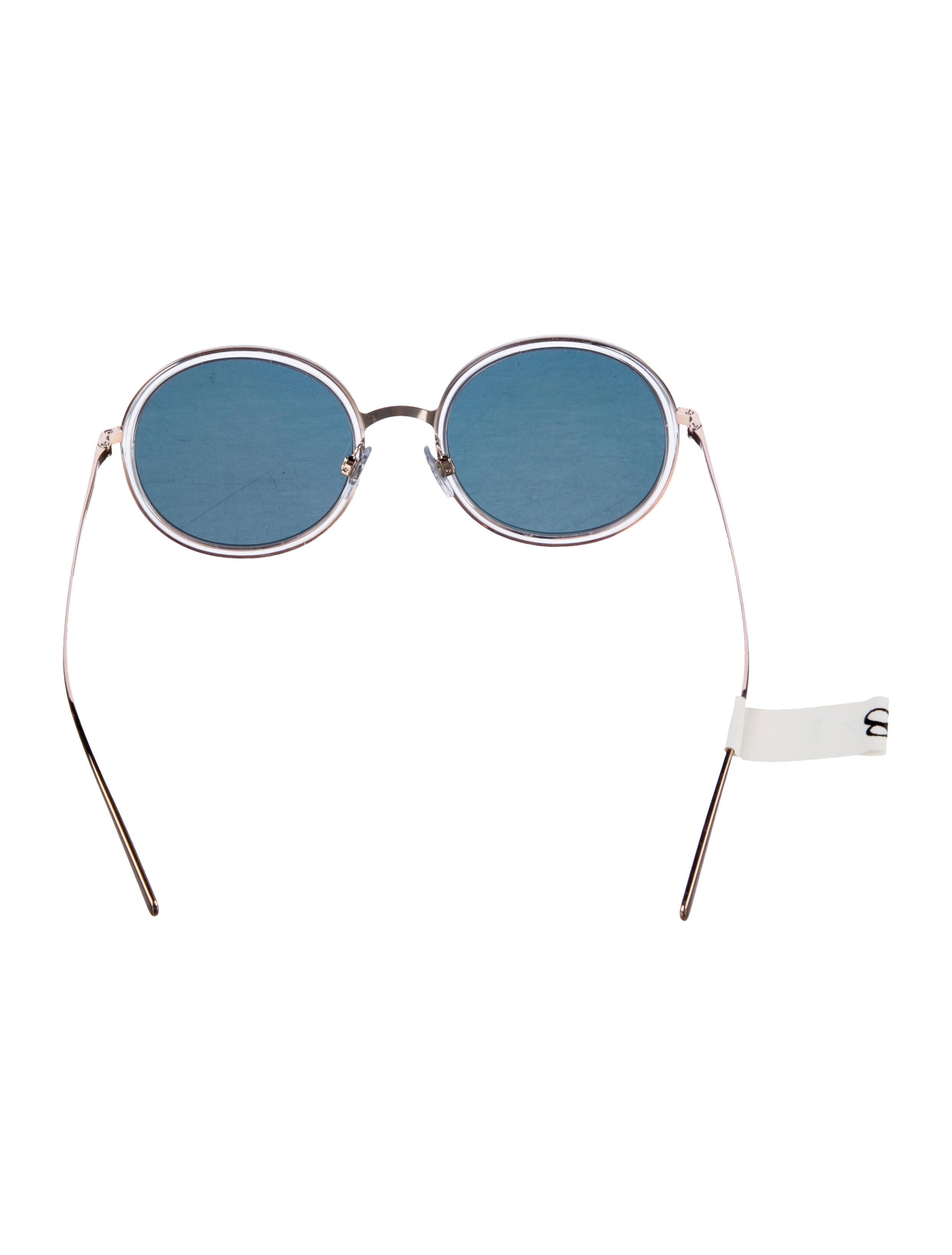 Giorgio Armani Square Mirrored Sunglasses