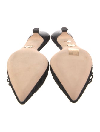 Giorgio Armani Crystal Embellishments Mules