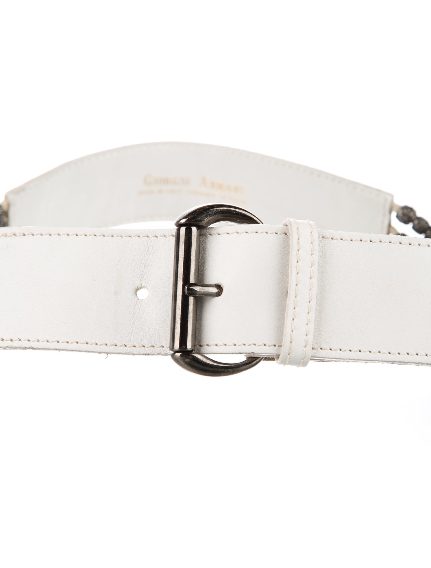 Giorgio Armani Leather Waist Belt