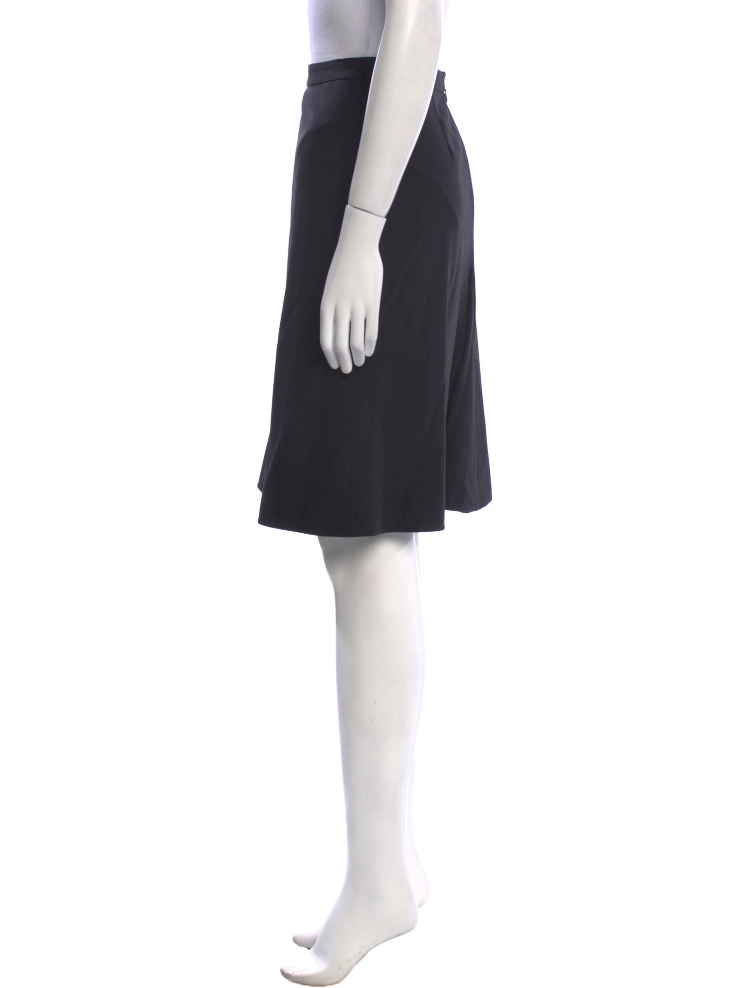 Giorgio Armani Linen Knee-Length Skirt