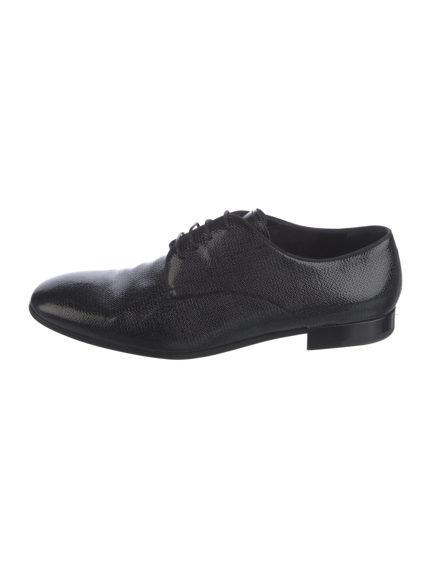 Giorgio Armani Patent Leather Derby Shoes
