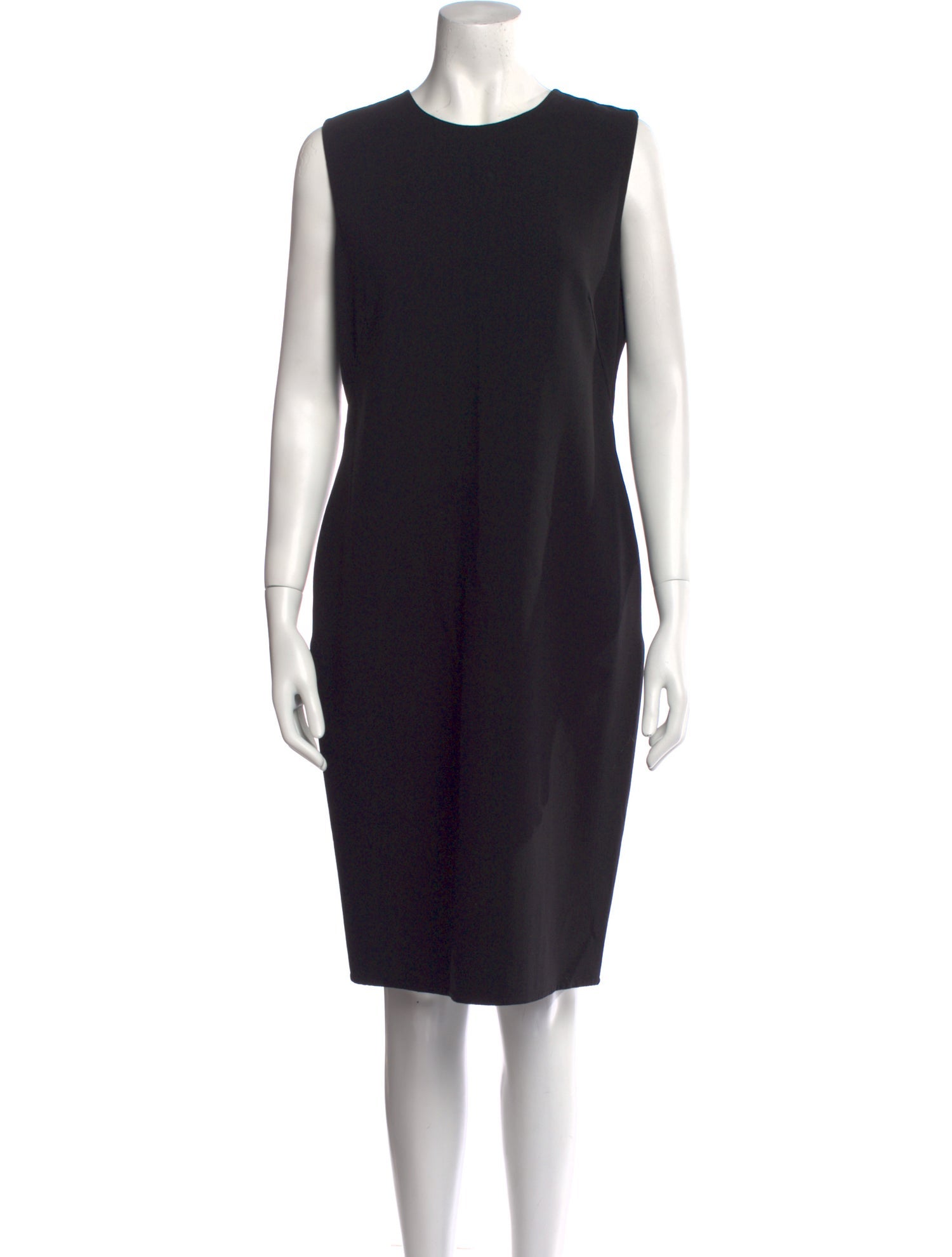 Giorgio Armani Wool Knee-Length Dress