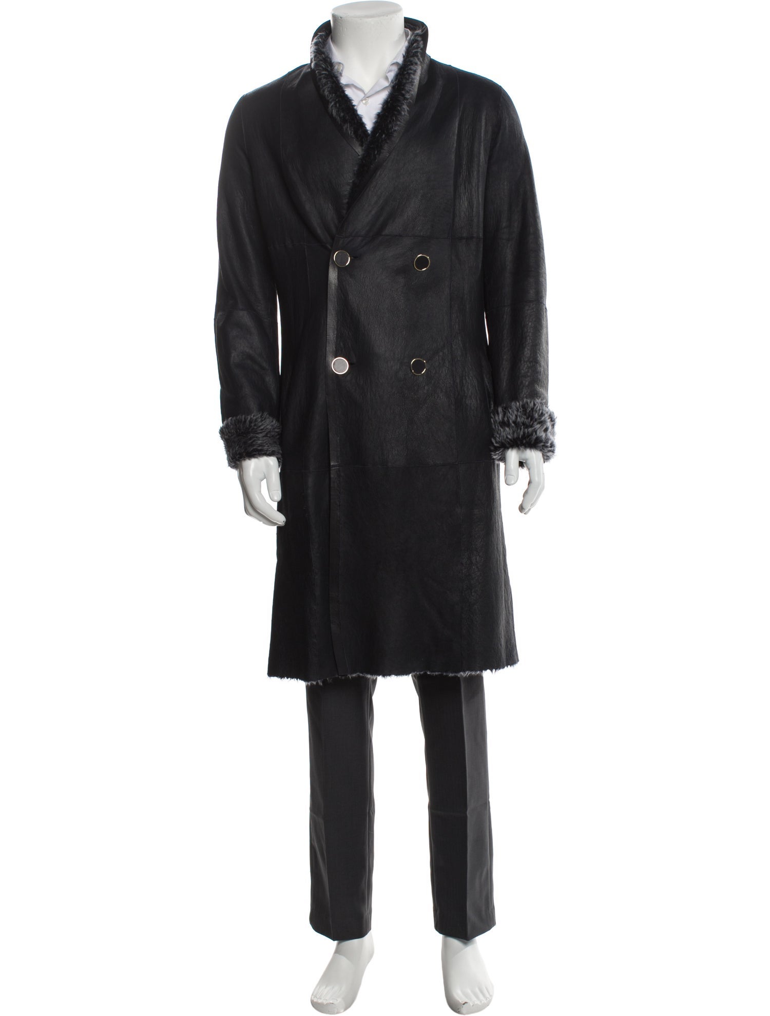 Giorgio Armani 2014 Shearling Coat