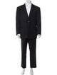 Giorgio Armani Virgin Wool Striped Two-Piece Suit