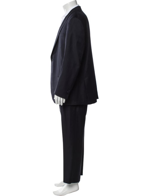 Giorgio Armani Virgin Wool Striped Two-Piece Suit
