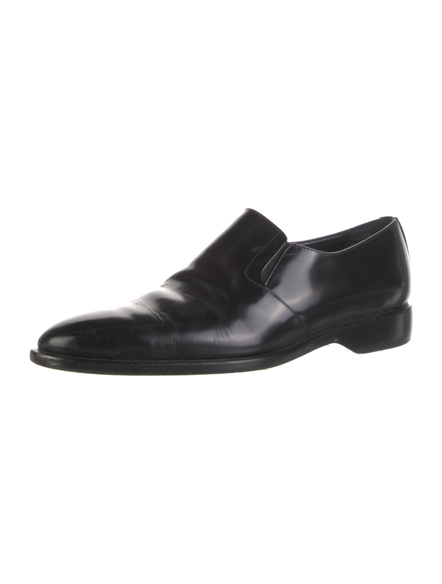 Giorgio Armani Leather Dress Loafers