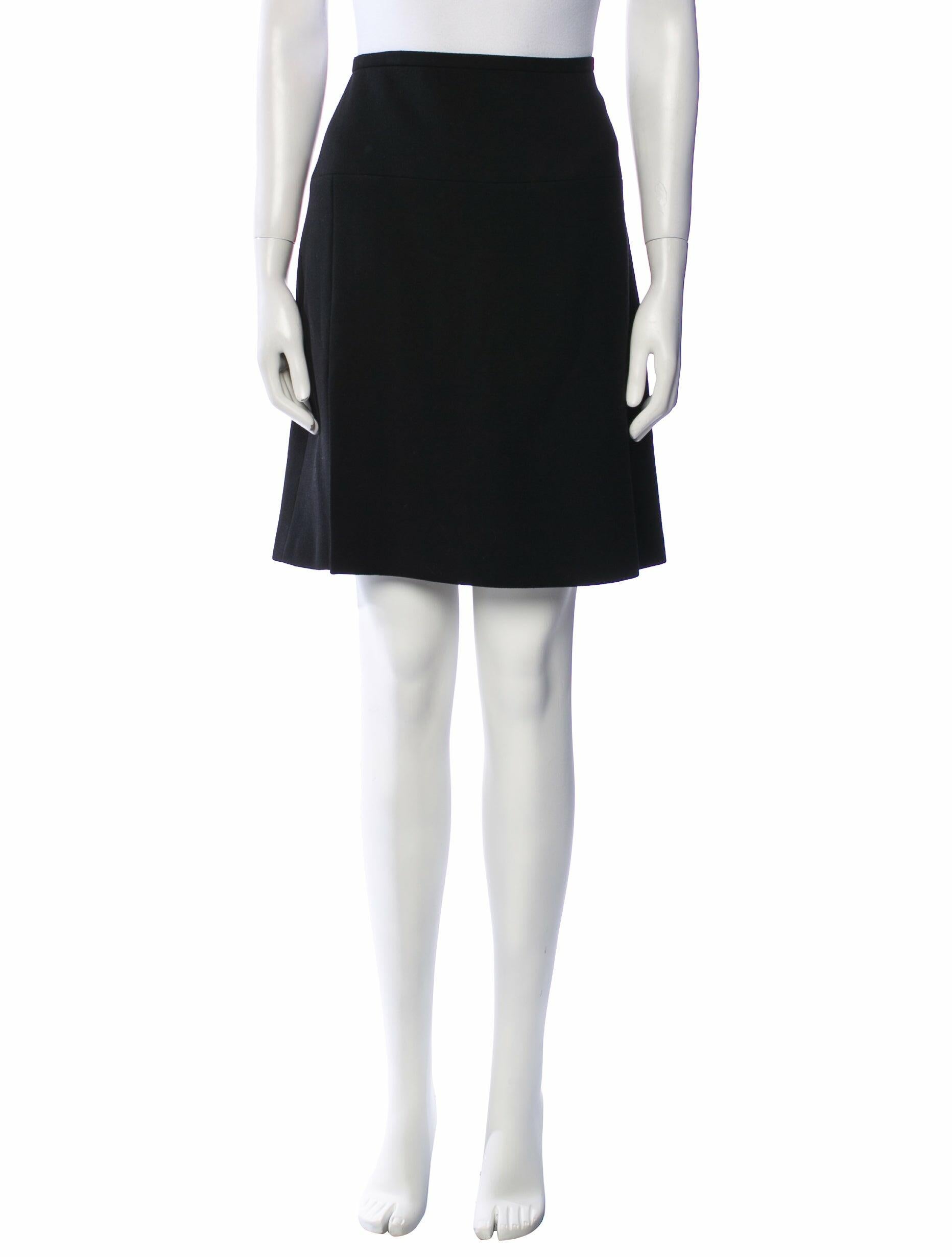 スカート MOSCHINO COUTURE Woman Skirt White 01075457 1004 Moschino Couture Vintage Knee-Length Skirt - Black Skirts