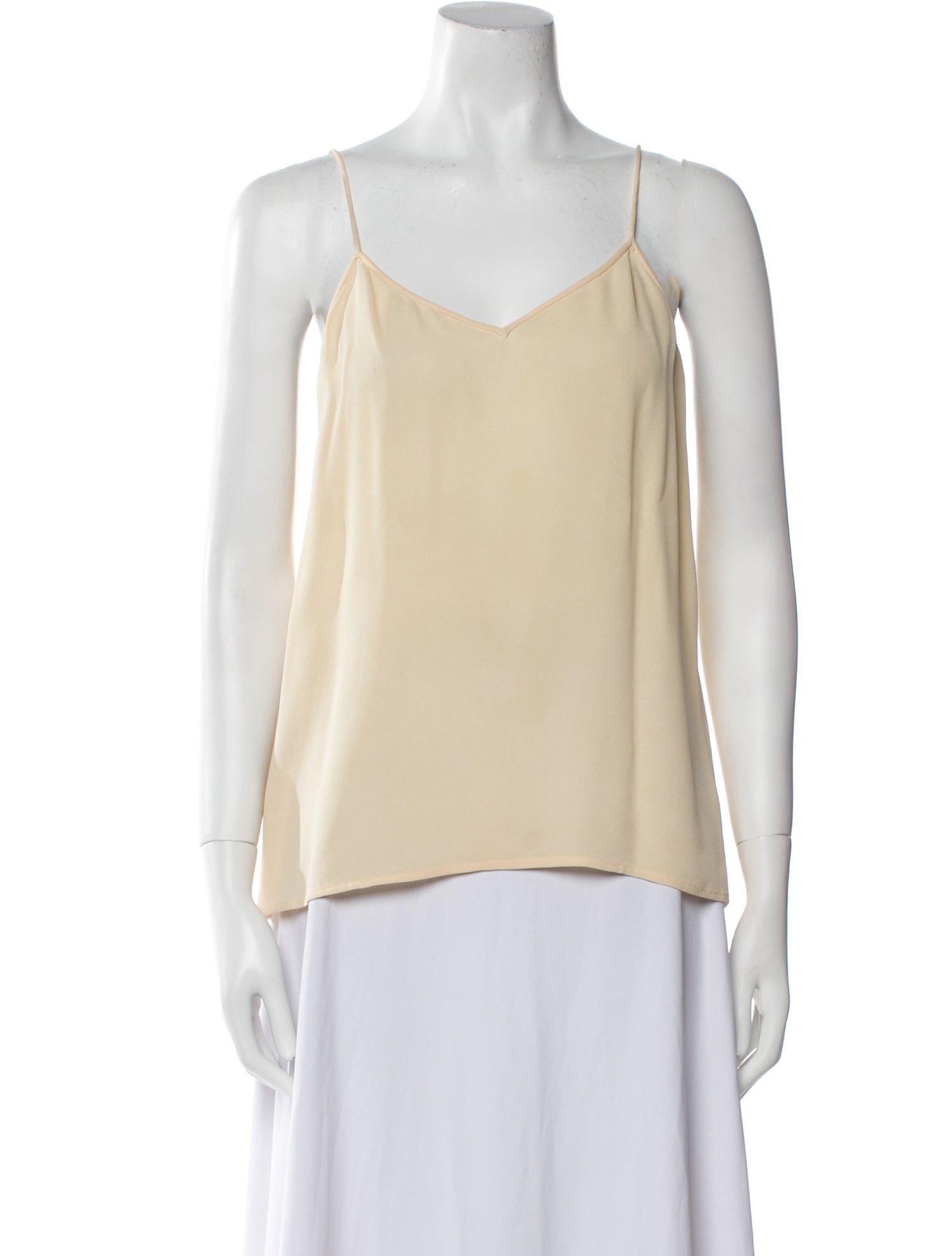 Giorgio Armani Silk V-Neck Top