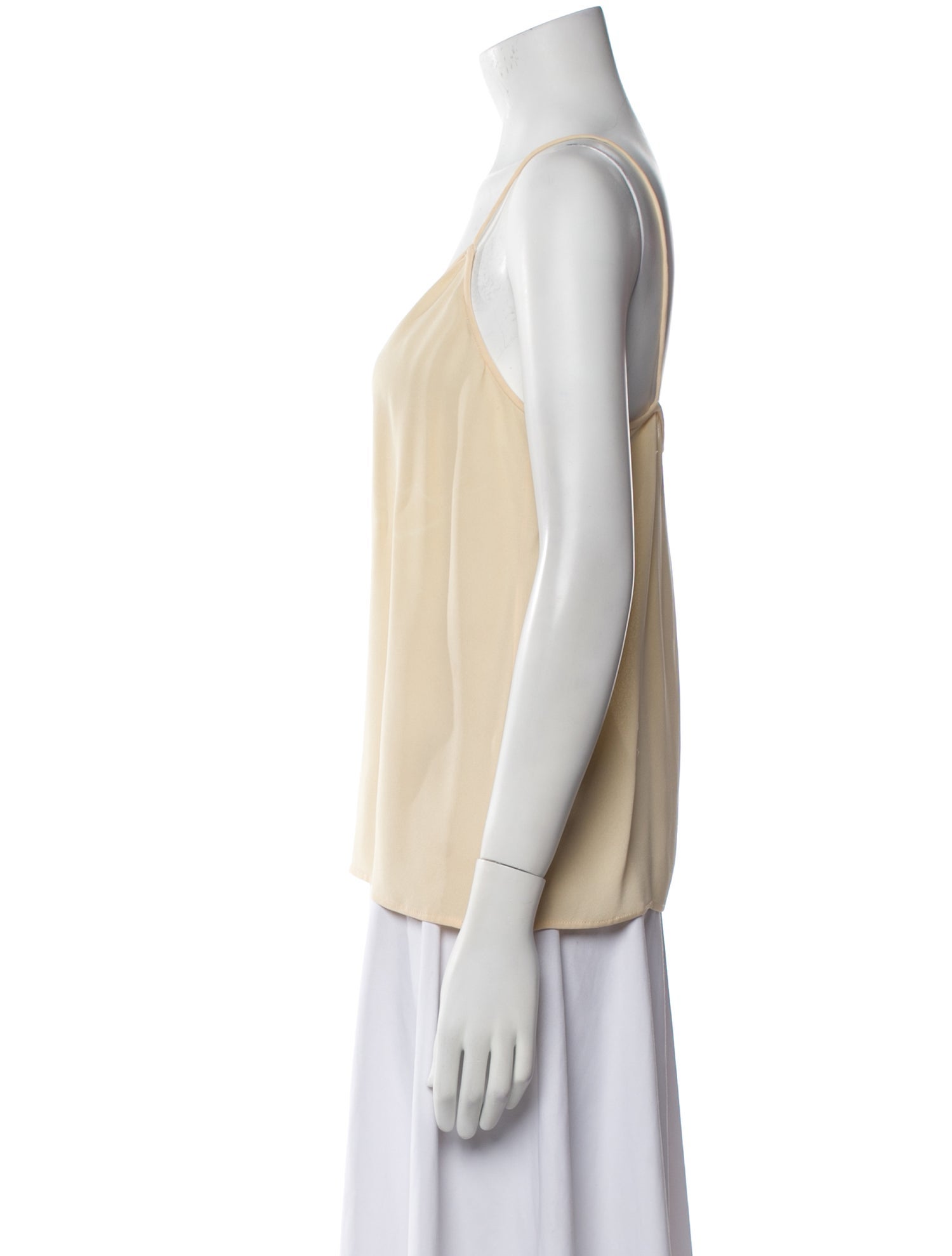 Giorgio Armani Silk V-Neck Top