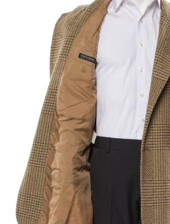 Giorgio Armani Striped Overcoat