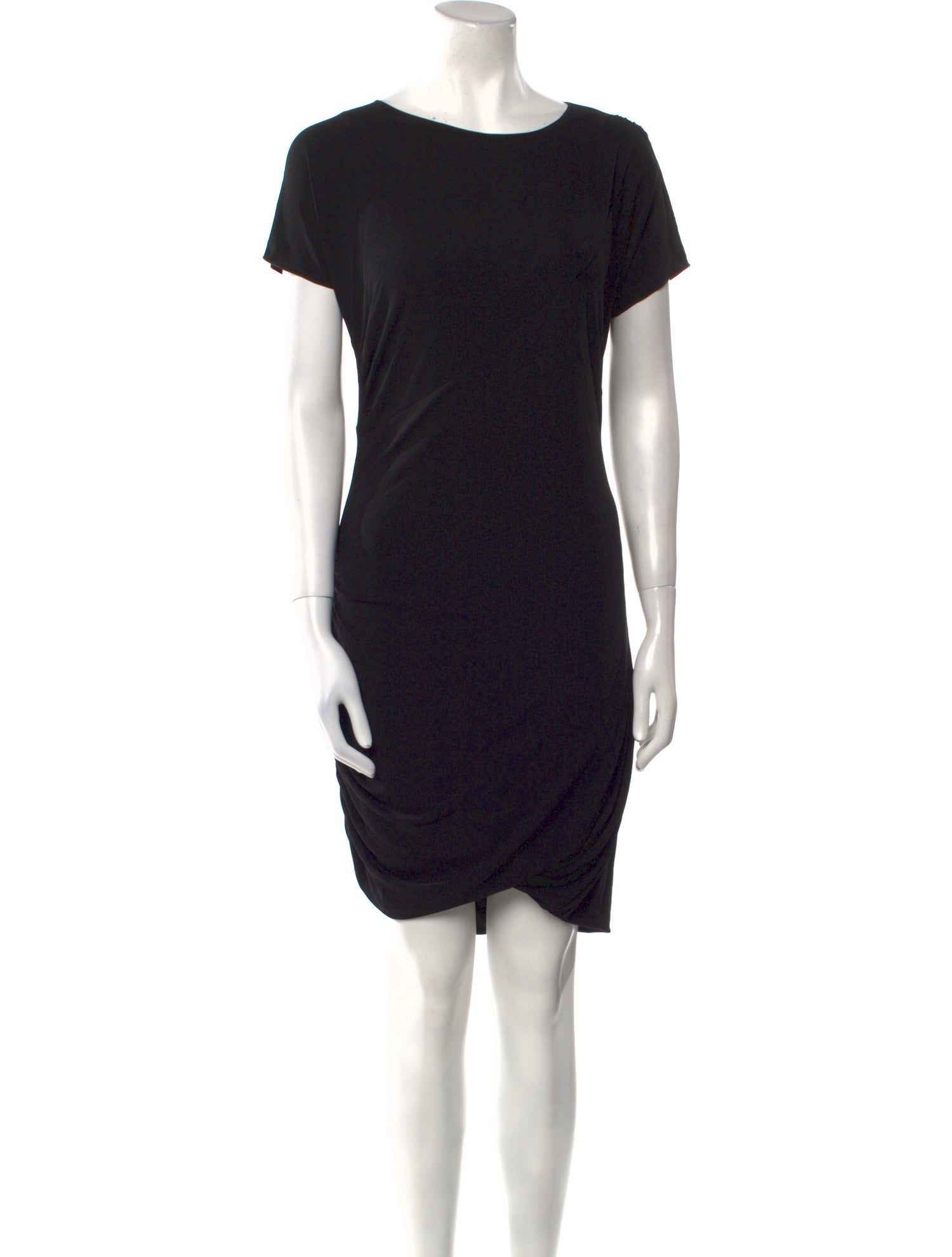 Giorgio Armani Crew Neck Midi Length Dress