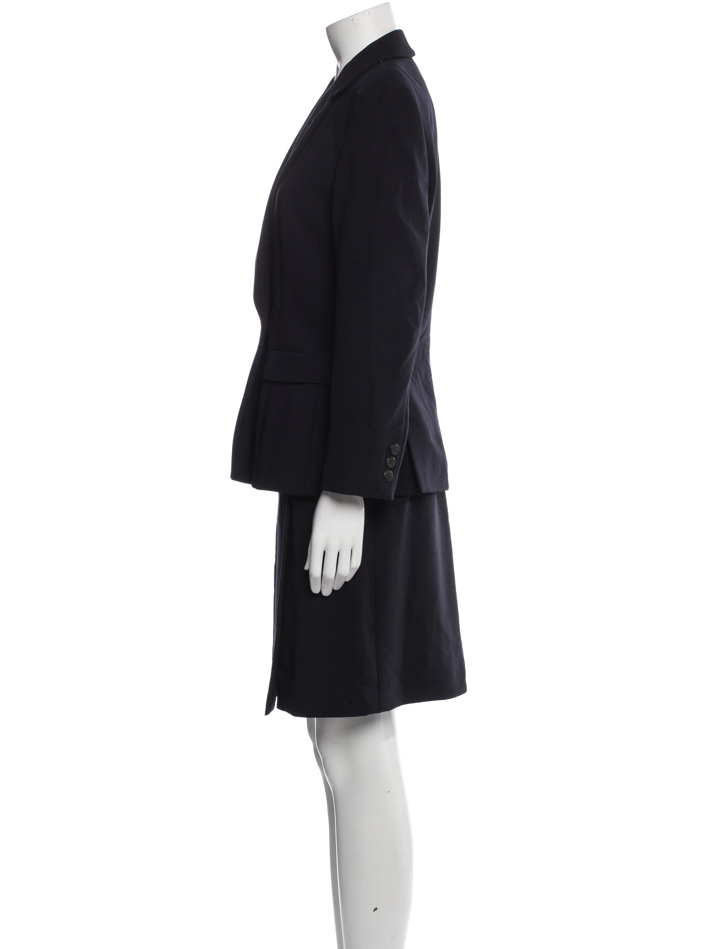 Giorgio Armani Wool Skirt Suit