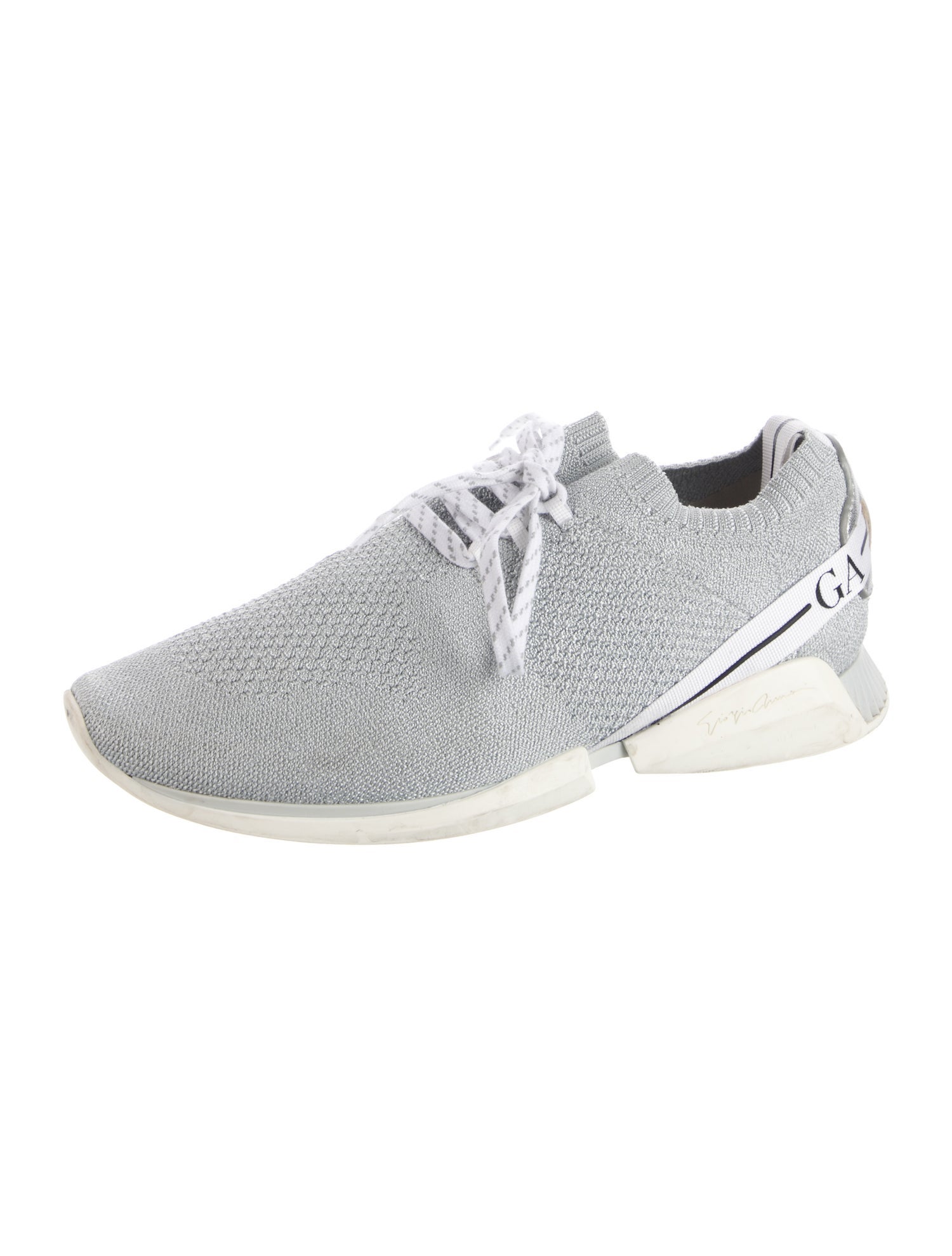 Giorgio Armani Printed Athletic Sneakers