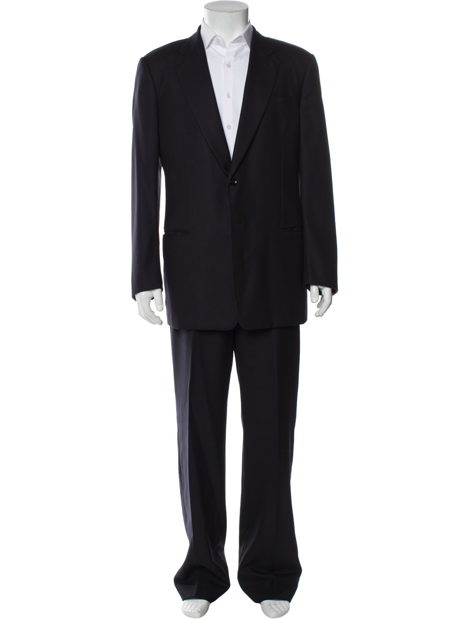 Giorgio Armani Wool Two-Piece Suit