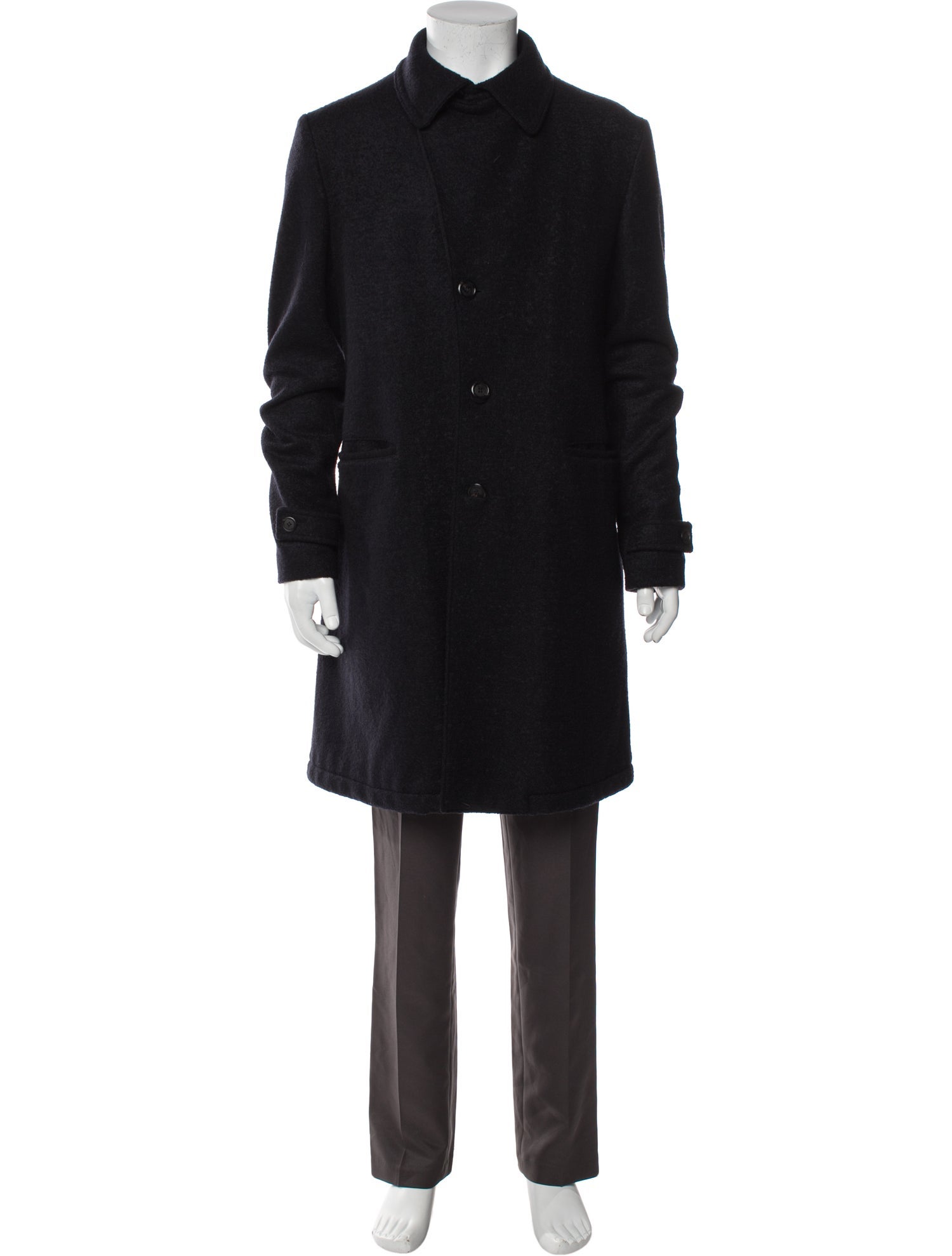 Giorgio Armani Virgin Wool Overcoat