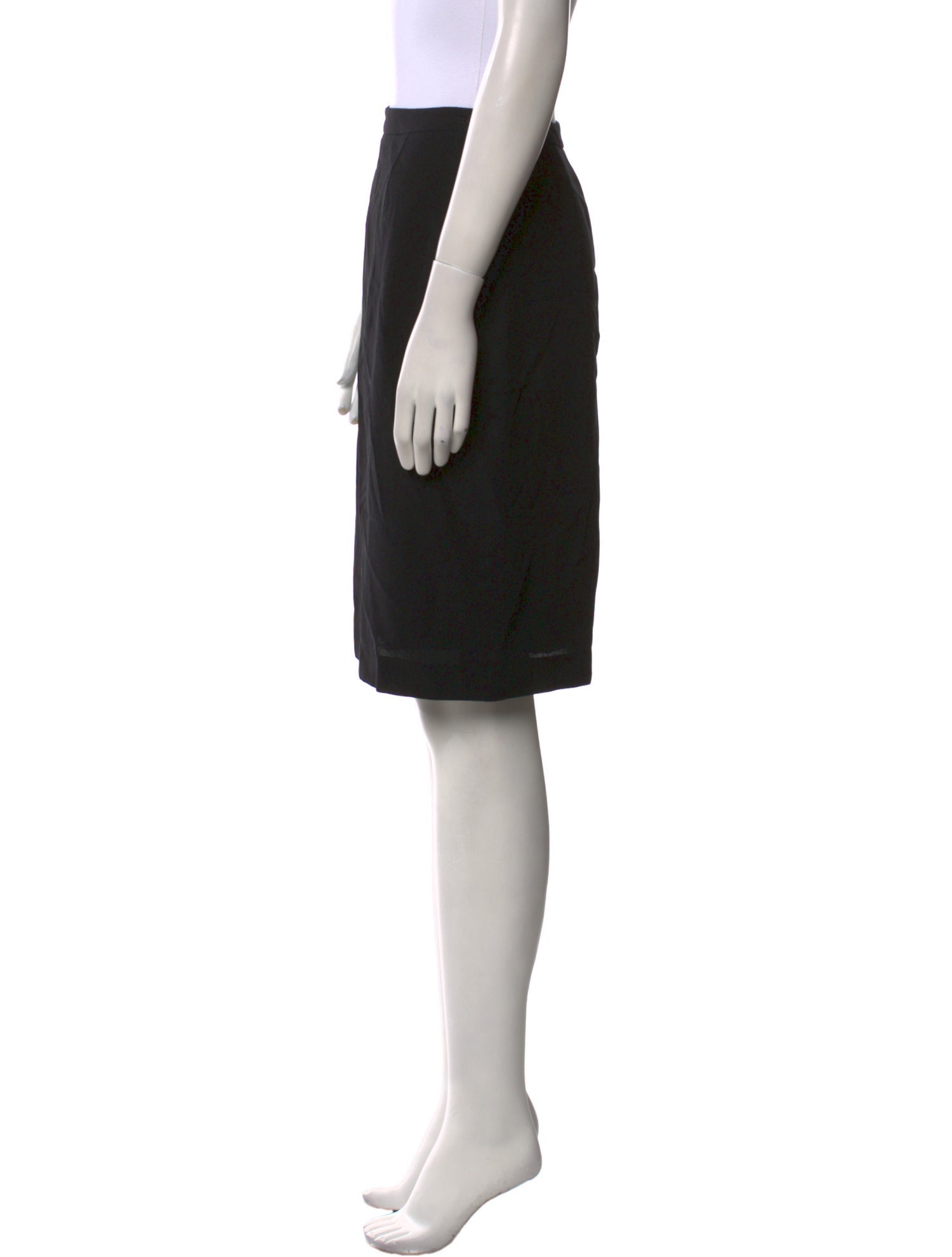 Giorgio Armani Wool Knee-Length Skirt