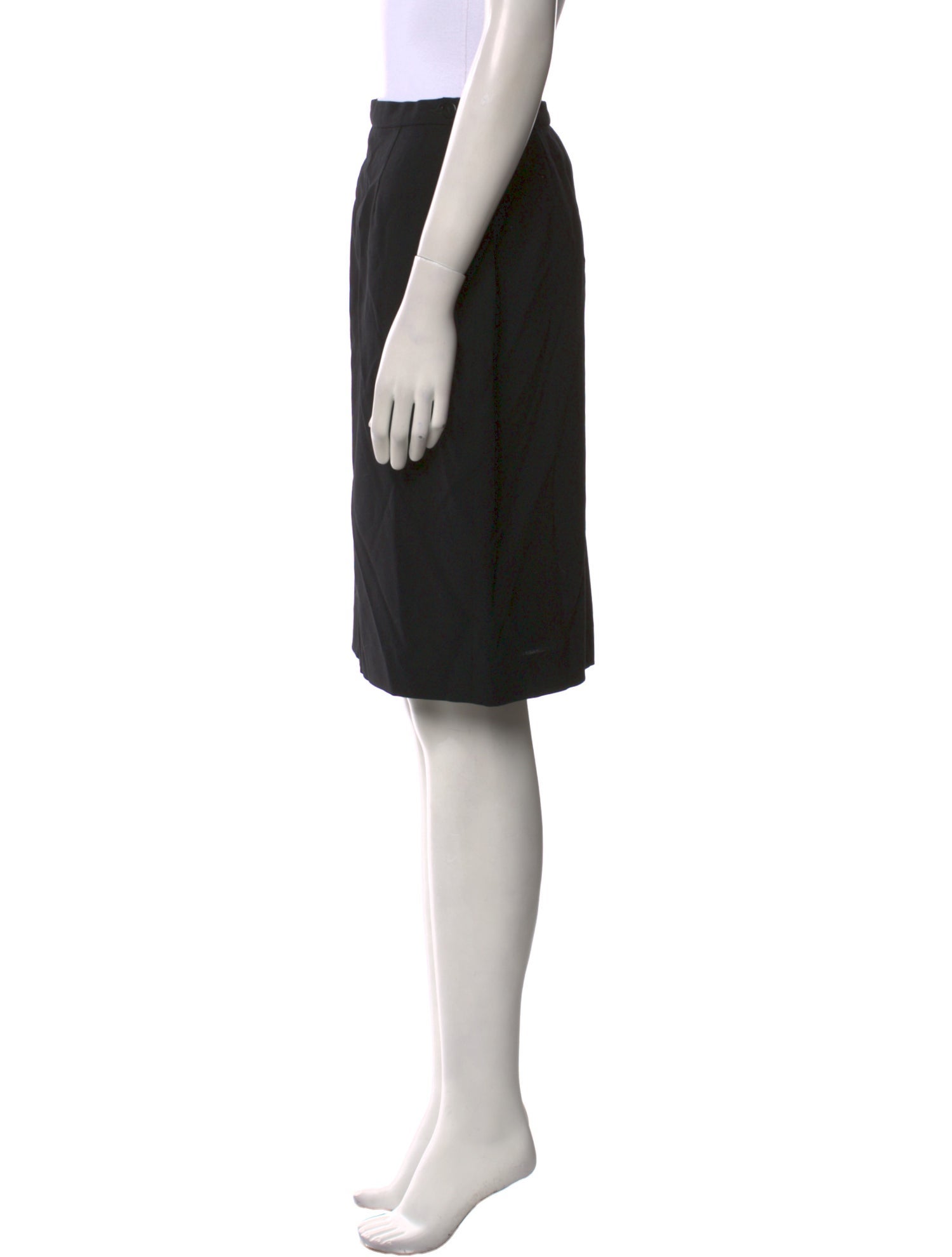 Giorgio Armani Wool Knee-Length Skirt