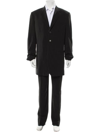 Giorgio Armani Striped Three-Piece Suit