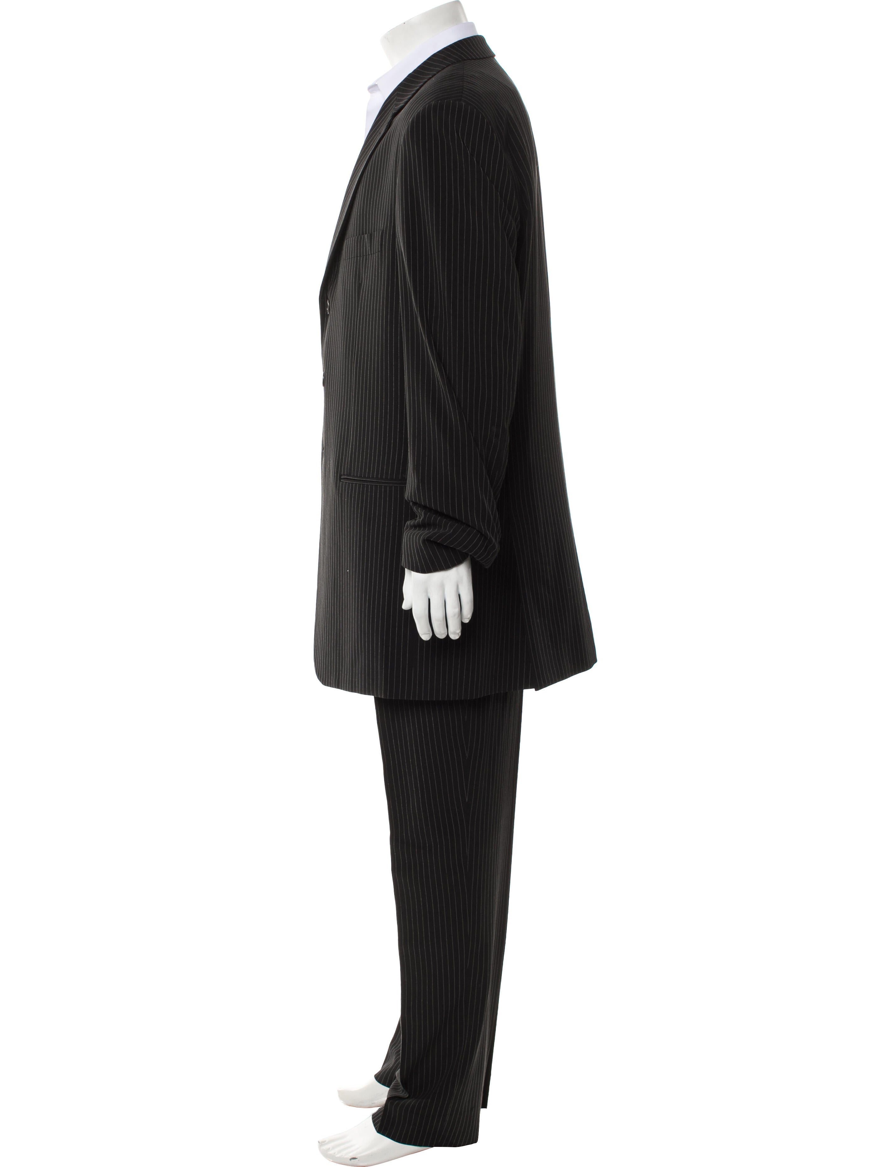 Giorgio Armani Striped Three-Piece Suit