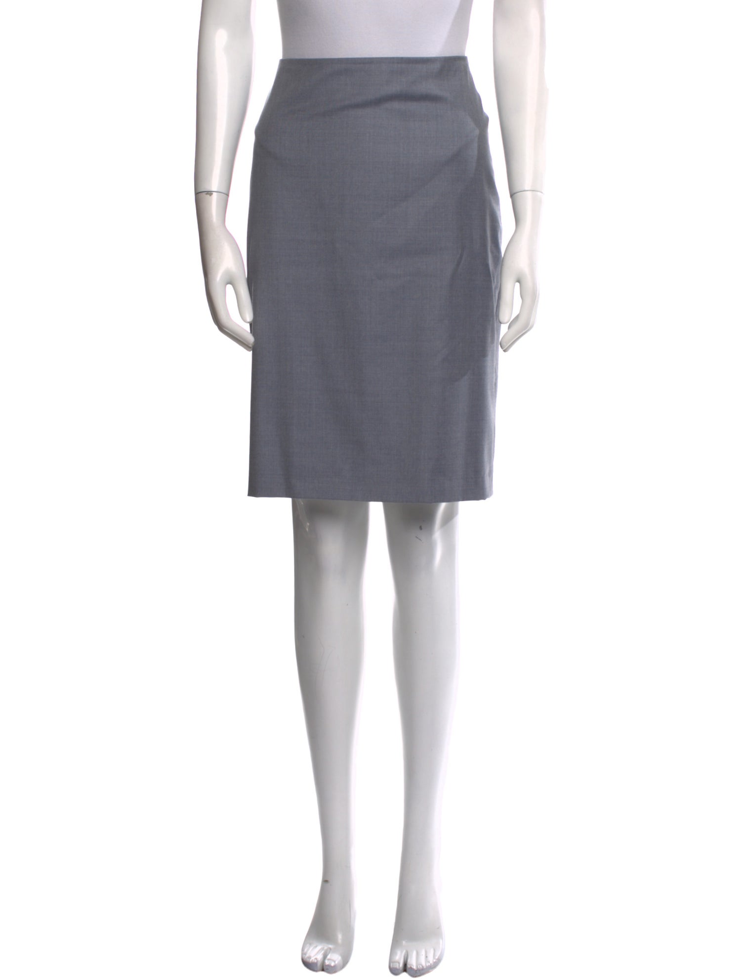 Giorgio Armani Wool Knee-Length Skirt