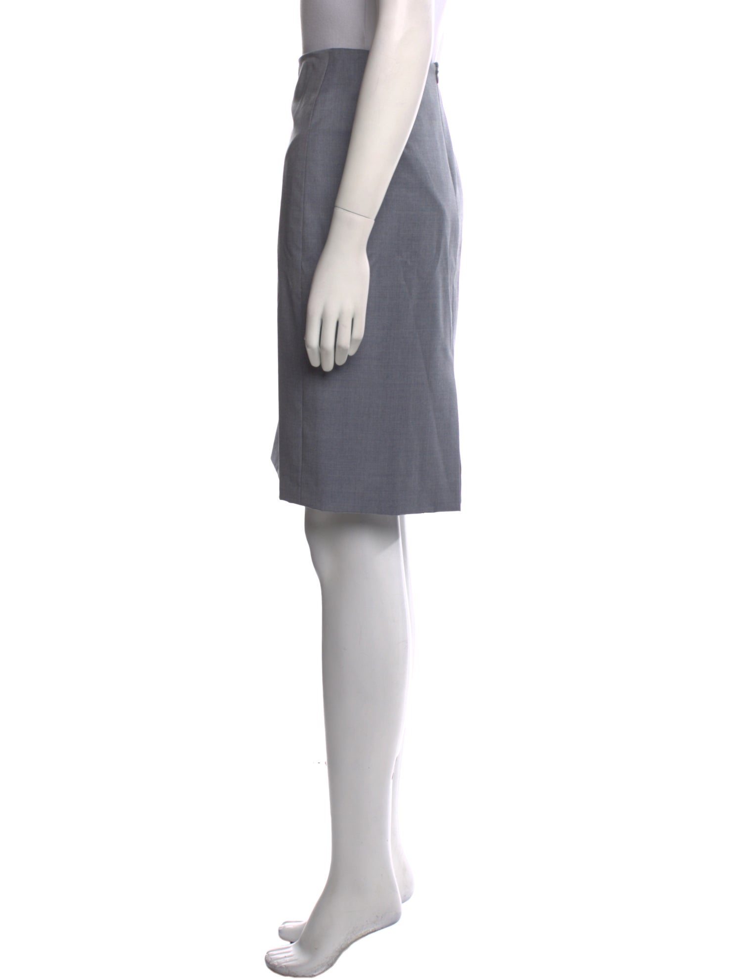 Giorgio Armani Wool Knee-Length Skirt