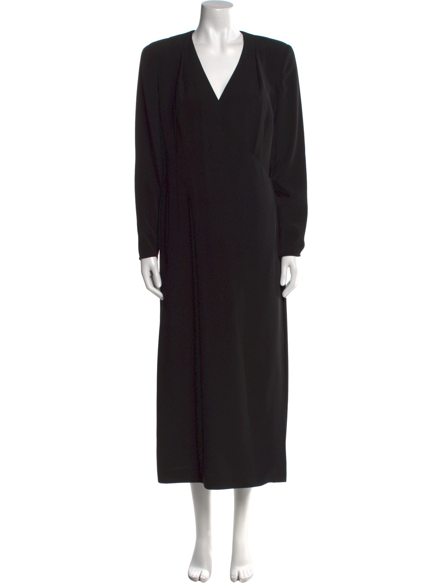 Giorgio Armani V-Neck Long Dress