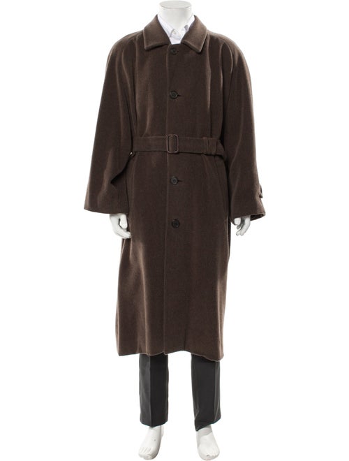 Giorgio Armani Virgin Wool Trench Coat