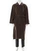 Giorgio Armani Virgin Wool Trench Coat